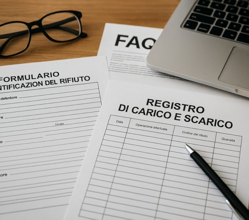 Chiarimenti RENTRI: nuove indicazioni operative di alcune FAQ su FIR e Registro di carico e scarico