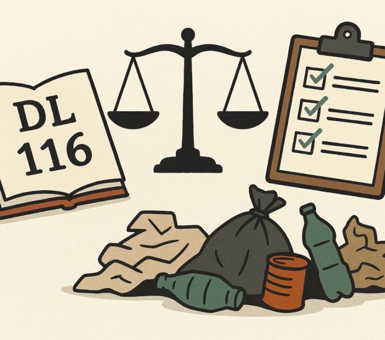 Nuovo DL 116: pene più severe per la gestione illecita dei rifiuti