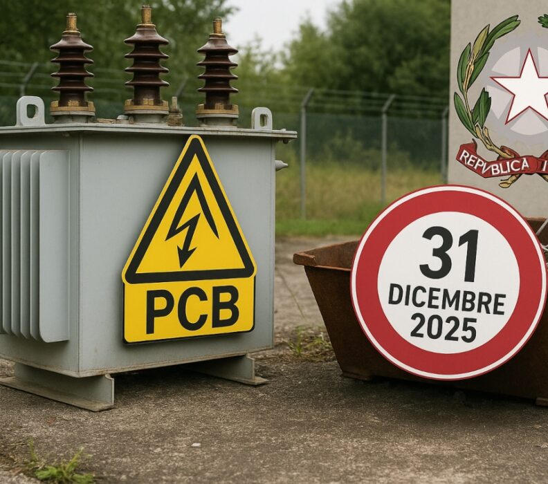 PCB oltre soglia: obbligo di dismissione e smaltimento entro il 31 dicembre 2025