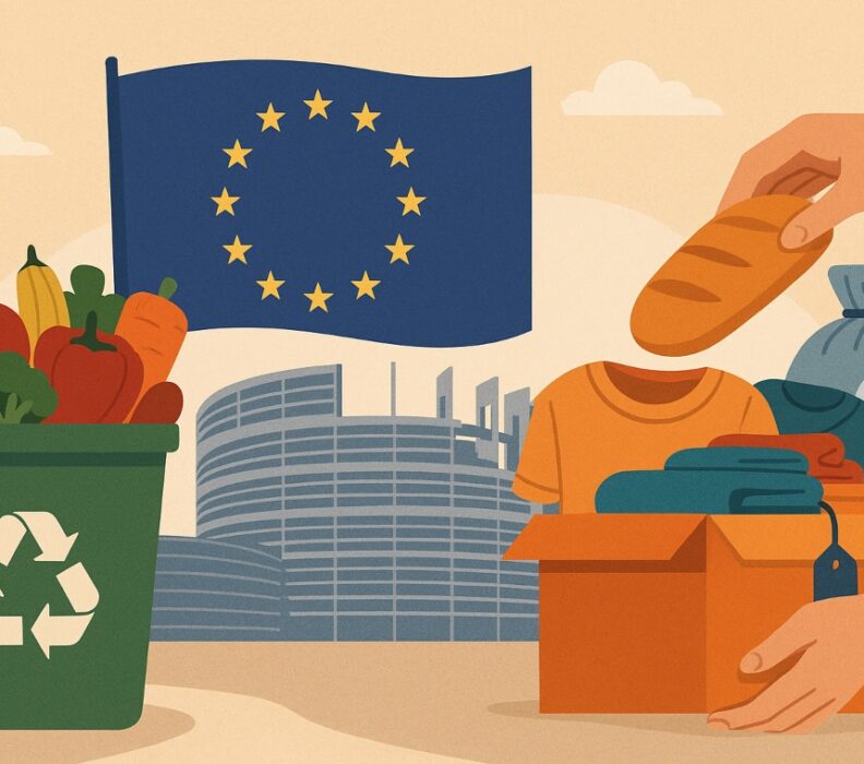 L’UE introduce nuove regole per ridurre rifiuti alimentari e tessili entro il 2030