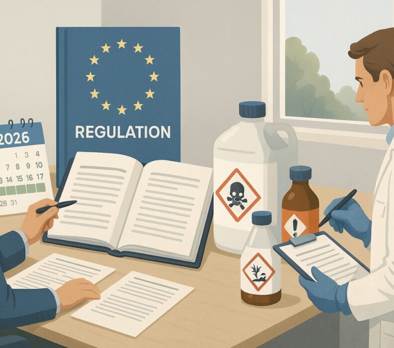 Regolamento (UE) 2025/2439: nuove date di applicazione e disposizioni transitorie per la normativa CLP