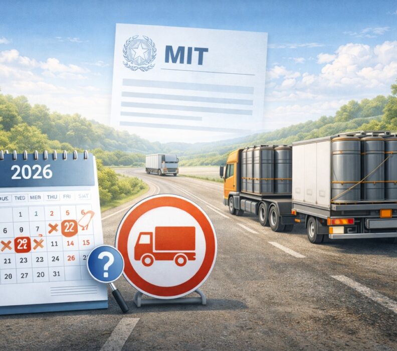 Divieti di circolazione per i mezzi pesanti nel 2026: il nuovo calendario ufficiale del MIT