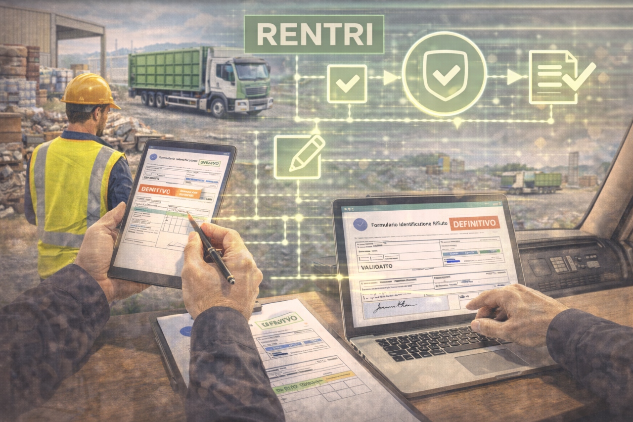 FIR digitale nel RENTRI: come avviene la gestione operativa prima del trasporto