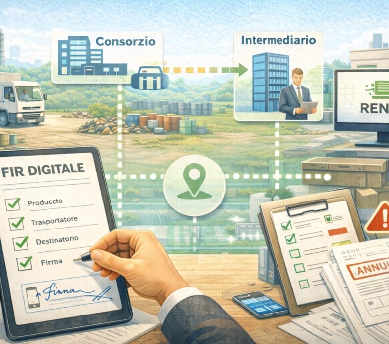 Intermediari e Consorzi nel FIR digitale: cosa cambia con il RENTRI?