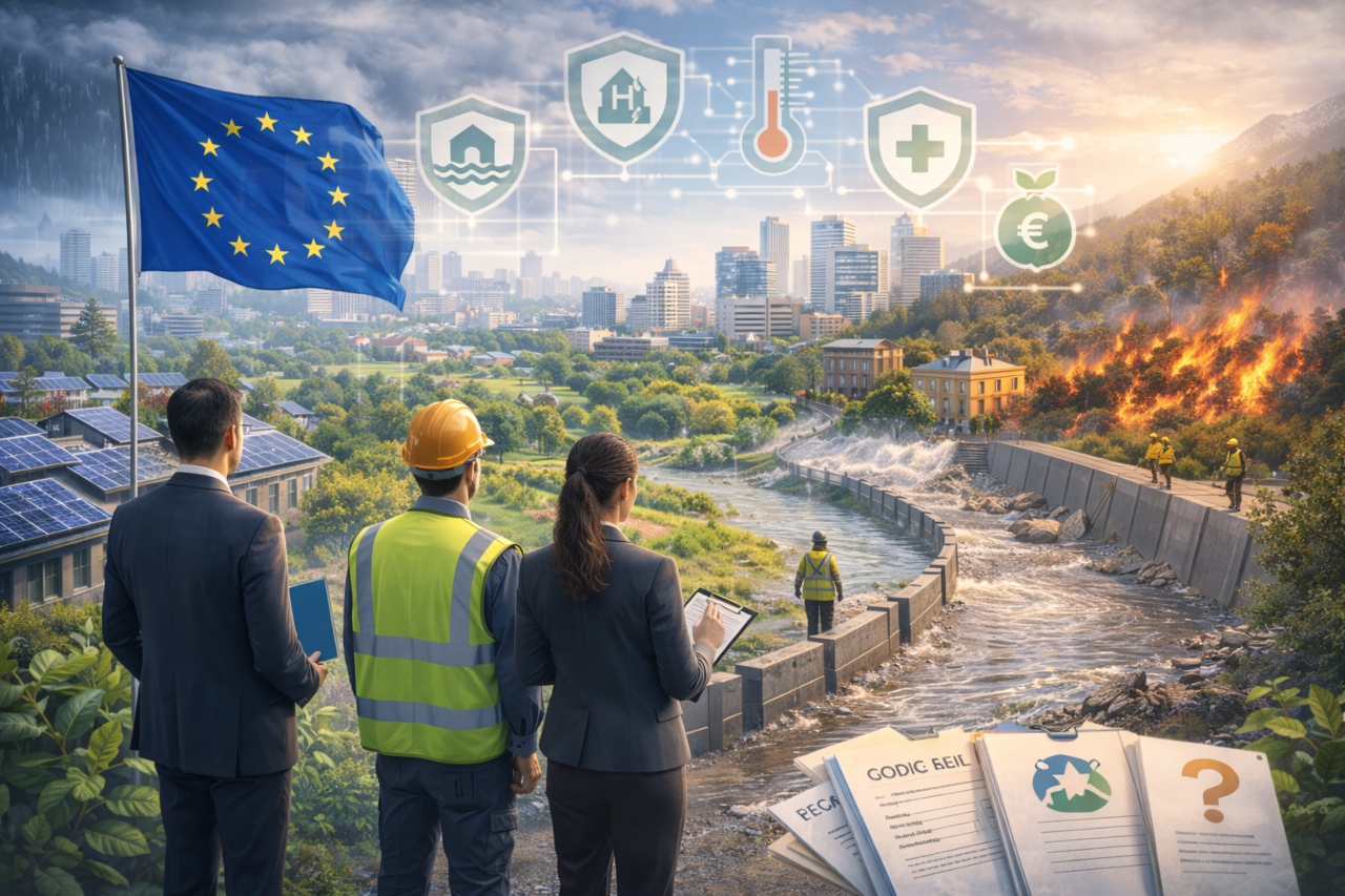 Adattamento climatico: città e regioni al centro del nuovo piano europeo