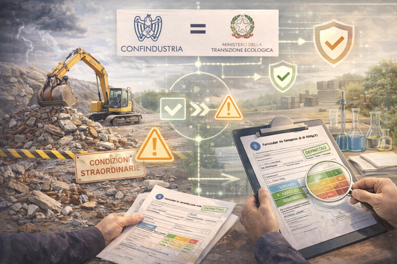 Discariche per rifiuti inerti: quando e come si applicano le deroghe ai limiti di ammissibilità