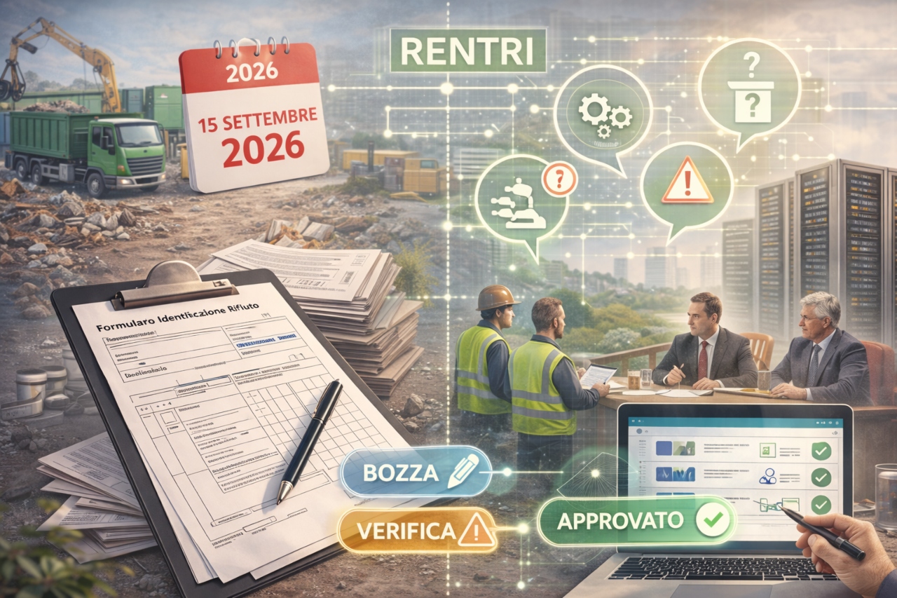 RENTRI e FIR: proroga al cartaceo e sfida sulla regia politica della transizione digitale