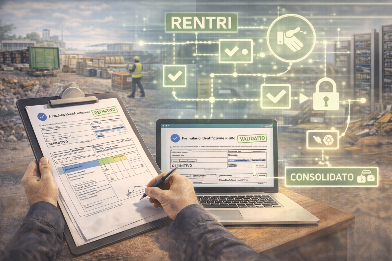 FIR digitale e RENTRI: la firma del destinatario e la chiusura del formulario