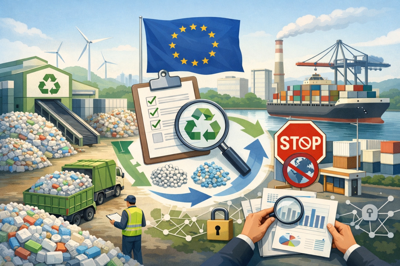 riciclo plastica europa